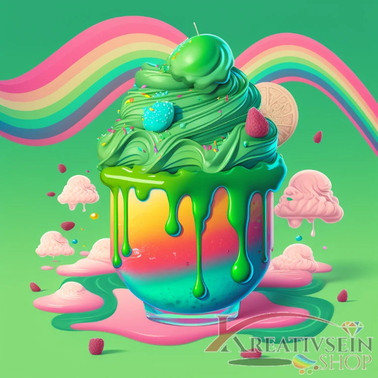 Malen nach Zahlen Schweiz – Bunter Fantasy Milkshake
