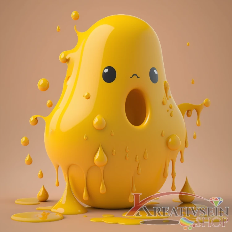 Malen nach Zahlen Set – Lustiger Schmelzender Geist